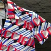 2men designer chemises Summer Shoort Sleeve Casual Shirts Fashion Polos Plack Style Breathable Tshirts Tees ClothingQ299