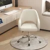 Sedia da ufficio vanity trono girevole moderno sedia da ufficio di lusso ergonomico Nordic barber mobile mobile mobili alla moda pigro taburete pigro