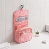 Storage Bags Women Cosmetic Bag Organizer Fashion Makeup Portable Folding Multifunction Wash Large Capacity Hanging Type Make Up