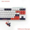 Acessórios Zuoyi 134 Keys Halloween XDA Perfil PBT keycaps Cherry MX Dye Sub -Keycap para DIY Custom 75 68 104 87 TECHAS TECHADOR