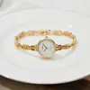 Montre-bracelets Simple Woards regarde un petit bracelet en bracelet en or regard de luxe 2024 Fashion Retro Retro Ladies Gift Relogio Feminino