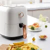 Fritas MEILING 220V Air Fryer 1000W doméstico Automático Máquina de batata frita de flechas de fumo automático Máquina de batatas fritas Inteligente