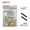 50pcs 100pcs 200pcs Docking Terminal U Tip Terminal Sekmesi 0,3 ila 1.5mm2 Terminal Blok Bağlayıcı Çift Konnektör Terminali