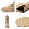 Fitness zapatos gomnear botas tácticas militares impermeables