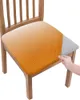 Stol täcker gradientvåg dot orange solid färger cadion stretch mat cover slipcovers för hem el bankett vardagsrum