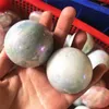 Dekorativa figurer Heminredning naturlig polerad ädelsten sfärer ängel aura celestite crystal ball för feng shui