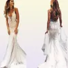 Amazing Detail Outdoor Mermaid Wedding Dresses Lace Sexy Deep V Neck vestidos de novia Backless Boho Country Beach Bridal Gowns9603890