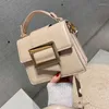 Drawstring sqare lock messenger tassen voor vrouwen kleine elegante handtassen casual mode cross body schouder tot tote kwaliteit hand