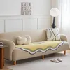 Stuhlabdeckungen verdicken Chenille Sofa Handtuch unregelmäßige Form Universal Sofas Nicht-Schlupf-Couch Couch Couch Sitzkissen Wohnzimmer Wohnzimmer Dekorpolster