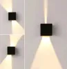 Modern Waterproof Cube Adjustable 12W COB outdoor LED wall lamp IP65 Aluminum Wall Lights Garden porch Sconce Decoration Light5397627