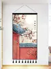 Tapestries Chinese stijl wanddecoratie stof kunst tapijt tapijt muurschildering thee -thee restaurant sfeer recthoekige vlag hangen