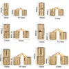 1pc Brass Hinges Furniture Hinges 8-18mm Cylindrical Hidden Cabinet Invisible Door Hinges for Hardware Gift Box New