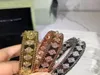 Arpels Tennis Fashion Bangle Site O mesmo estilo Four Clover Kaleidoscope Bracelet Gold For Women Girls Valentine's Jewelry Men Designer58889934