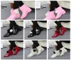 2022 Women Rain Boots galoshes south Korean style with flower bowknot antiskid low short Wellington water shoes rubber shoes add v6851480