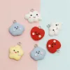 20Pcs Lovely Cartoon Stars Clouds Heart-shaped Charms For Necklace Bracelet DIY Pendants Earrings Keychain Jewelry Accessories