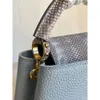 10a Top Quality Designer Small Diane Flip Flip Women's Leather Toile Mandoute Couprod Bod Bold Broidered Boldage Snake Match Sac à main