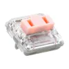 الملحقات 16pcs Kailh Low Plumper Chock Switch 1350 RGB للوحة المفاتيح Crystal Red Pro