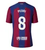 24 25 LewandowskiサッカージャージーGavi R. Araujo Camiseta de Futbol Pedri Ferran 2024 Ansu Fati Raphinha Men Football Shirts Kids Kits Uniforms