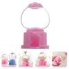Storage Bottles Machine Mini Candy Catchers Kids Toys Chewing Gum Plastic Gumball Machines Child