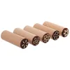 Bouteilles de rangement 5 pcs Texture en bois multifonction Tampon d'outil de grainage d'outil d'embellissement Strimper Stamper en bois Diary