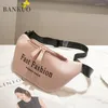 Sac Bankuo Fashion Design Femmes Small Handbags Soft Pu Leather Ladies Sport Sports Sacs Simple Girls Taist Casual Purse Z306