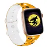 Halloween Strap For Apple Watch Band 40mm 40mm 45mm 49mm 41mm 38mm 42mm silicone bracelet iwatch series 9 8 7 se 3 5 4 6 ultra 2