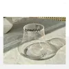 Wine Glasses Yj Latte Coffee Cup Ins Vintage Concentrated Ice American Glass Household Creative