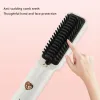 Brushes Hair Straight Styler Curling Iron Hair Curler Comb Fast Heating Hair Straightener Flat Irons Wet Dry Brush Comb USB Rechargeable