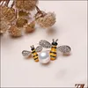 Configuración de joyería Broche de perlas Animal Configuración de diamantes de diez rianas para mujeres Accesorios de moda 9 estilos de bricolaje de bricolaje entrega de caída de Navidad dhxf8