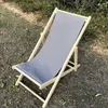 Vaste houten strandstoel lounger ligstoel vouw canvas stoel dutje stoel buiten draagbare silla pliesbare buitenmeubels wkoc