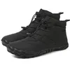 Chaussures de marche hommes chaussures d'hiver neige non glip