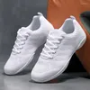 Dance Shoes Unisex Cheerleading White Children Youth Sports Non-slip Gym Male Women Dancer Dancing Training