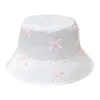 Berets Spring Travel Sun Hat Hat Fashion Bowtie Bucket Insstyle Floppy Fisherman