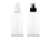 50pcs 100ml empty White spray plastic bottle PET100CC small travel spray bottles with pump refillable perfume spray bottles lot4935312