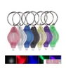 Nouveauté Éclairage Mini LED Keychain Lampe de poche lampe à doigt lampe de doigt les lumières blanches UV Light Bbs pour les zones sombres Cam Hunting Randonnée D8435049