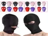 Fetish Open Mouth Hood Mask Breathable Adult Game Erotic Party Sexy Eye BDSM Headgear Slave Bondage Sex Toy Q08186298166