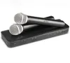 Professionell BLX288 UHF Wireless Microphone Karaoke System Dual Handheld Transmitter MIC för steg DJ KTV5700930