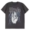 Designer Rhude Tshirt Mens camisetas Tide Tee Men Women Rould Roul