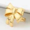 Collier Boucles d'oreilles Set Shape and Ring Gold plaqué pour les femmes Nigérian Bridal Weddings Bijoux Accessoires d'anniversaire Cadeaux