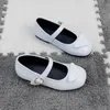 Bambini di marca Scarpe da marca ragazze Scarpe da principessa Cute Scarpe per bambini Scarpe per bambini Solido per bambini Scarpe in pelle Spettale Casual Scarpe per bambini Scarpe da passeggio