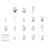 Nose Rings Studs Jewelry Surgical Steel Septum Clicker Ring Punk Women Men Zircon Hoop Body Ps0894 6Nfpc Drop Delivery Ot5Ra