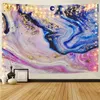 Tapestries Marble Tapestry Wall Hanging Hippie Bed Dorm Background Decor Bedspread Trippy Carpets