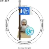 Nieuwe middeleeuwse tijden Een lied van ijs en vuurfiguur Lancer Knighthood Swordshield Toy Building Blocks Boys Girls Gift Diy Juguetes