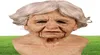 Cosplay di Wrinkle Human Wrinkle Realistic Caser Old Maschera in lattice Full Head per Halloween Festival 2206102926990