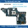 HPパビリオンDV67000ラップトップマザーボード682169001 HM76 PGA989 DDR3 GT630M 2GB 100％テスト