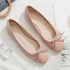 Casual Shoes Plus Size 45 Ballerina Flats Round Toe Woman Tweed Comfortable Slip On Flat Ladies Maternity Zapatos Loafers
