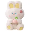 小さな白いウサギ人形枕の子供の日ギフト人形