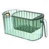 Garrafas de armazenamento Recipiente de frutas com fornecedor de drenagem em cesta de dupla camada resistente a desgaste para passas morangos e