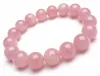 8 mm Natural Madagascar Rose rose rose rose Crystal Crystal Round Beads Bracelet AAA2374481