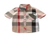 Toddler Baby Boy Collar Shirt Cotton Tops Solide Shirts pour garçons 2266224